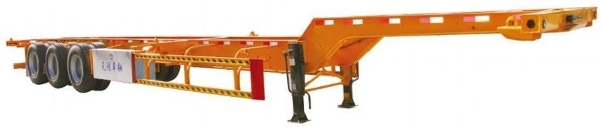 Container transport semi-trailer